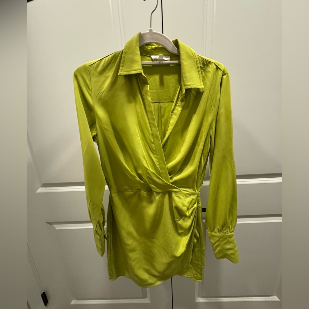 Vestique green dress, size small